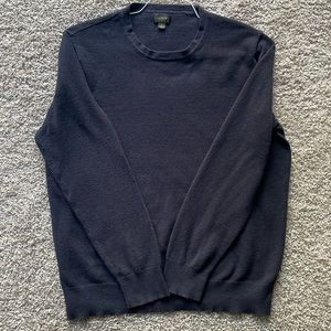 J. Crew - men’s large - navy light weight sweater